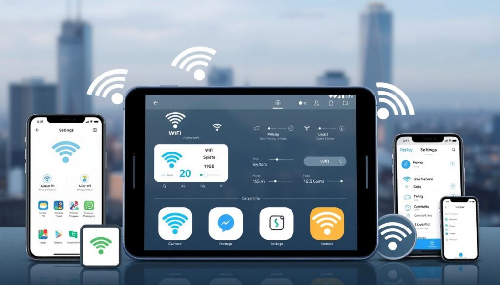 recursos de aplicativos WiFi