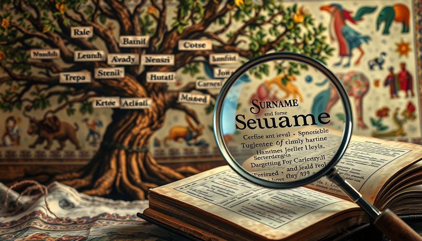 Aplicativo de Sobrenome