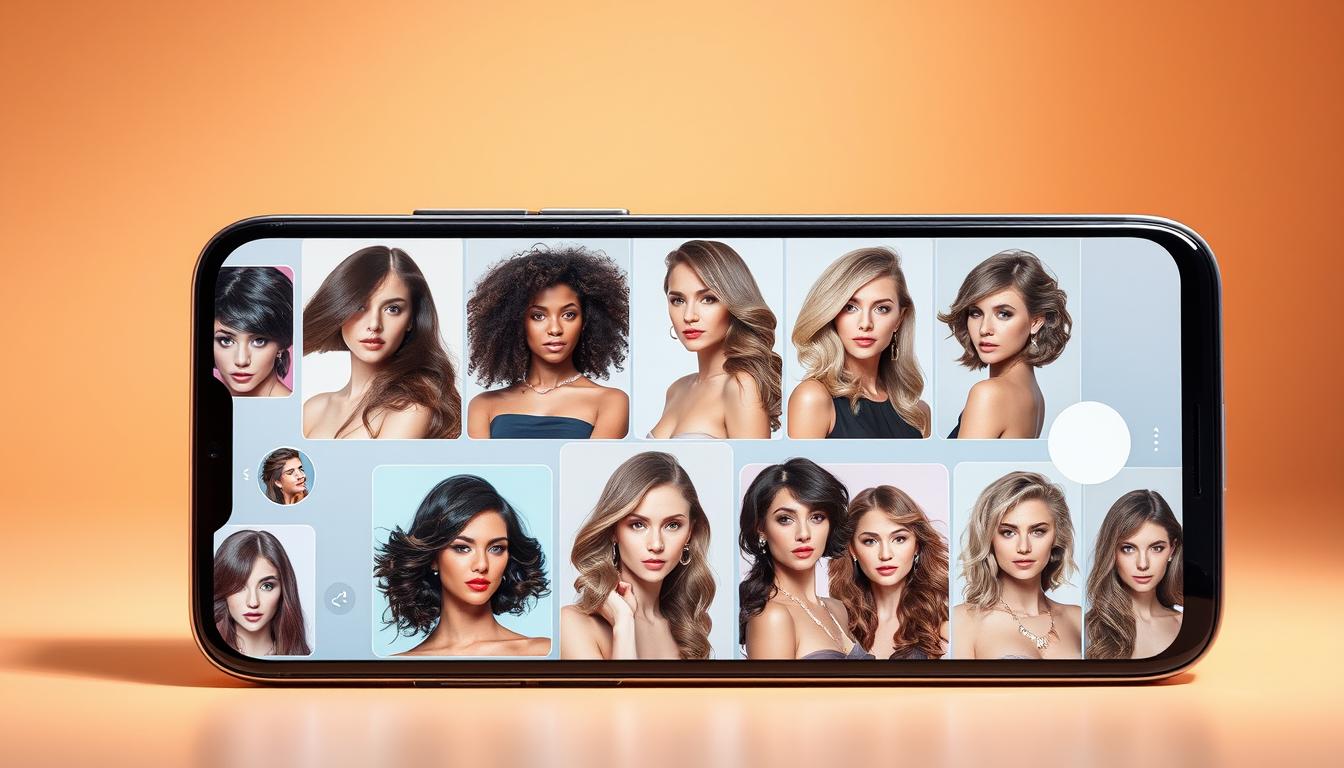 Aplicativos de Cabelo