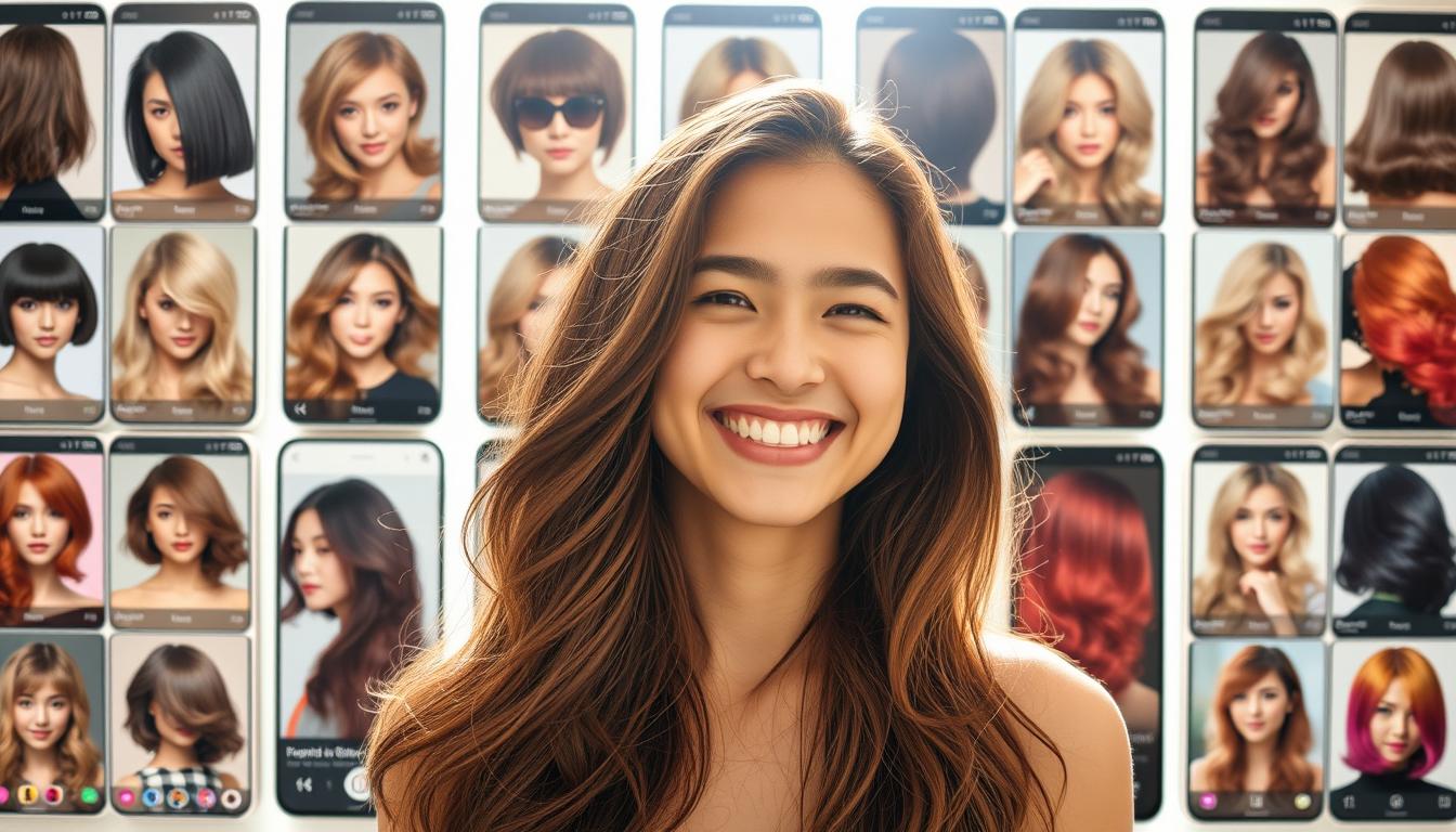 Aplicativos de Cabelo