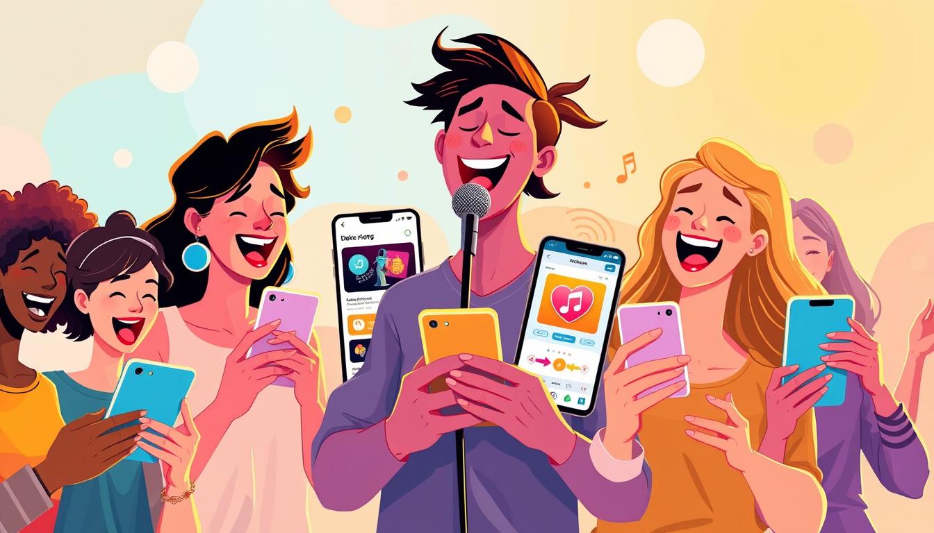 Aplicativos de Karaokê