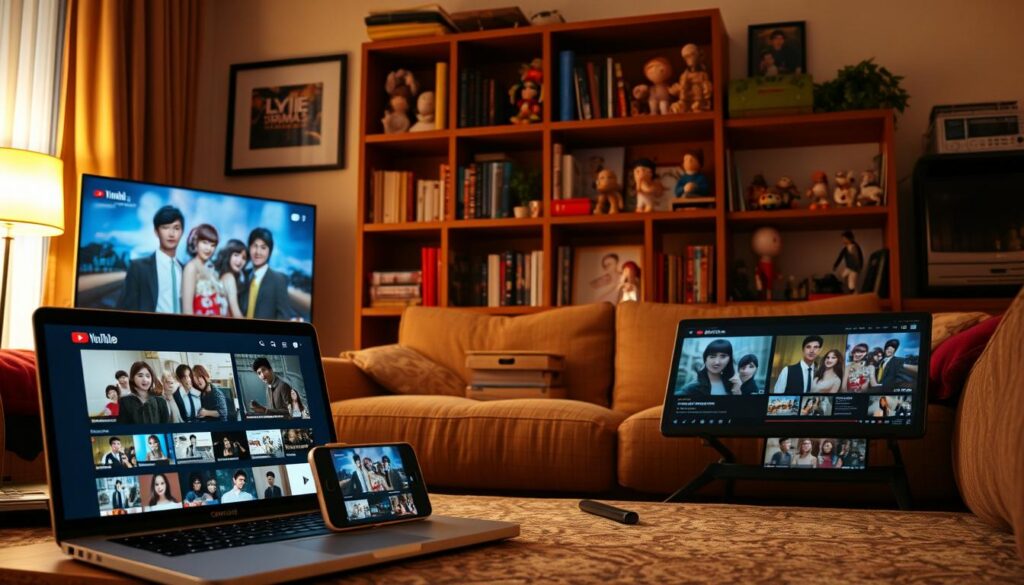 YouTube conteúdos variados doramas