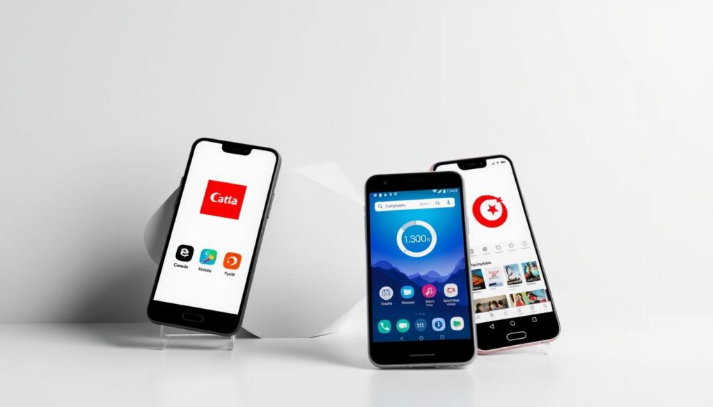 comparativo desempenho aplicativos series turcas