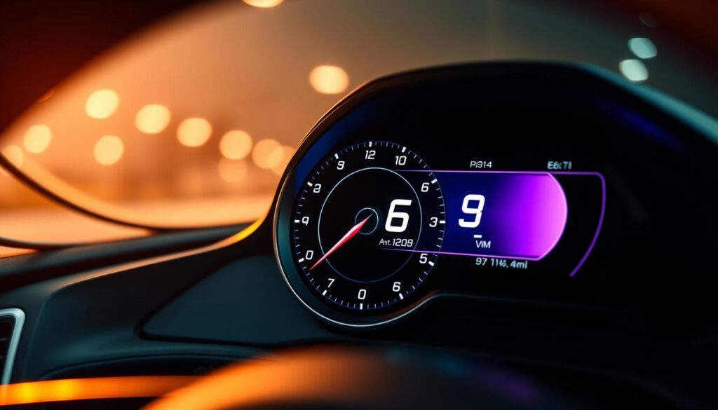 configuração do velocímetro digital