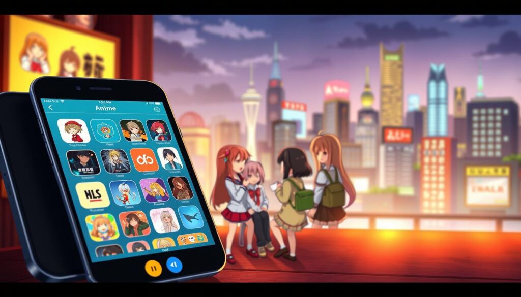 estratégias para melhorar experiência com apps de anime