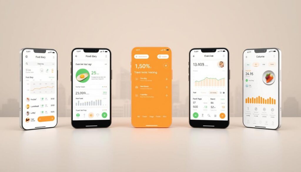 funcionalidades do aplicativo de contador de calorias