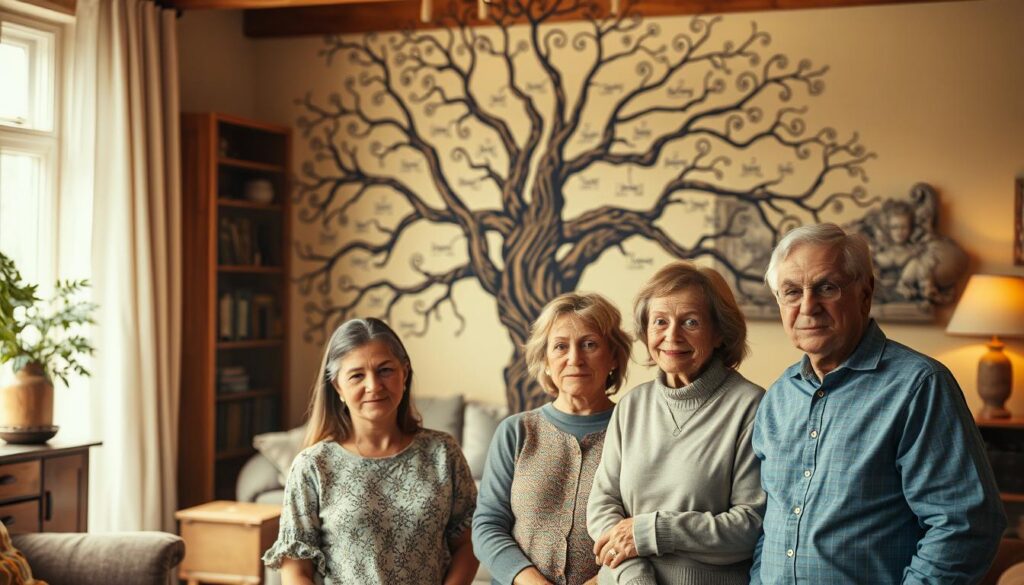 identidade familiar e sobrenomes