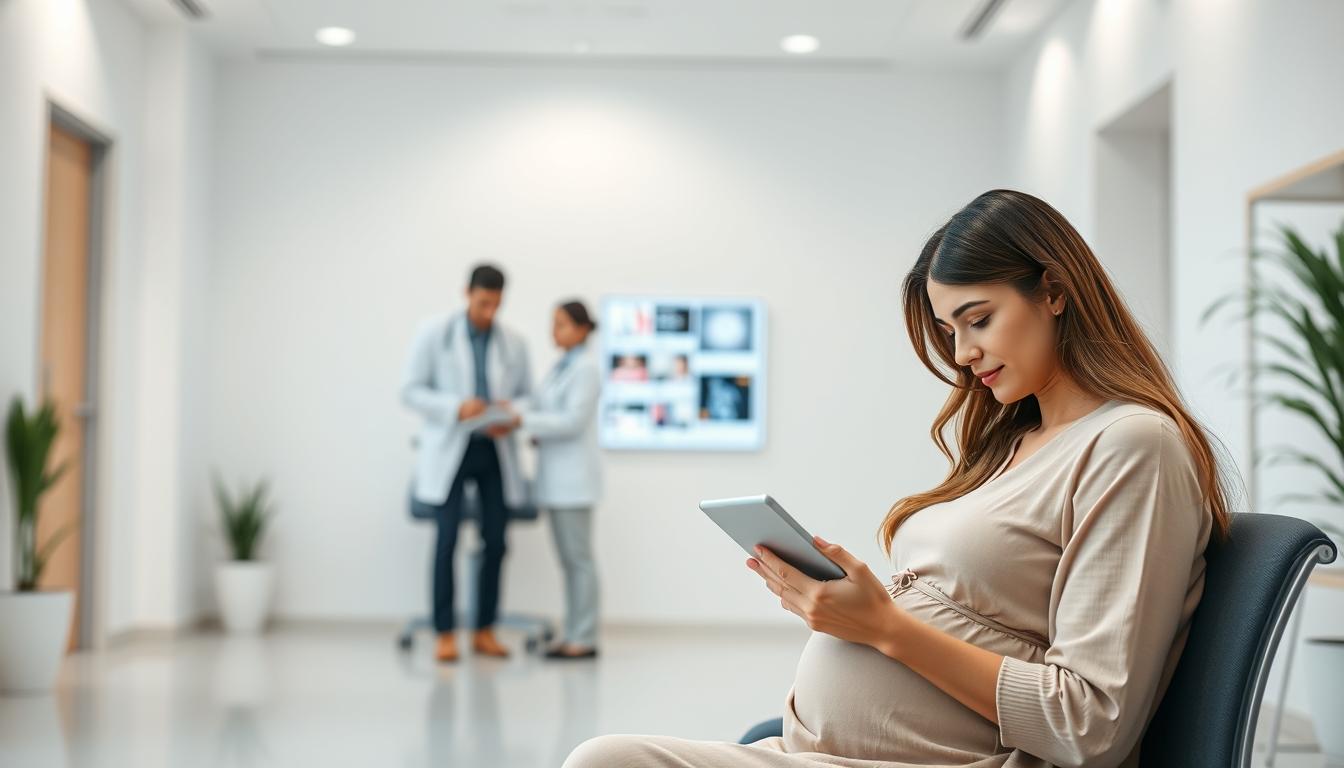 integração aplicativos serviços médicos gravidez