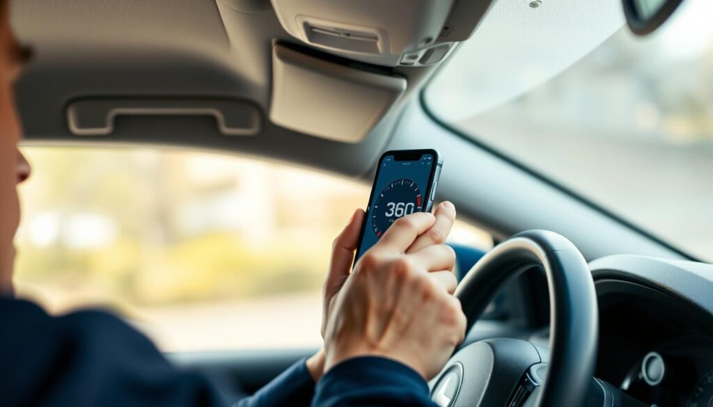 uso diário do velocímetro gps