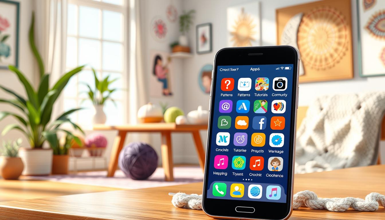 Aplicativos de Crochê