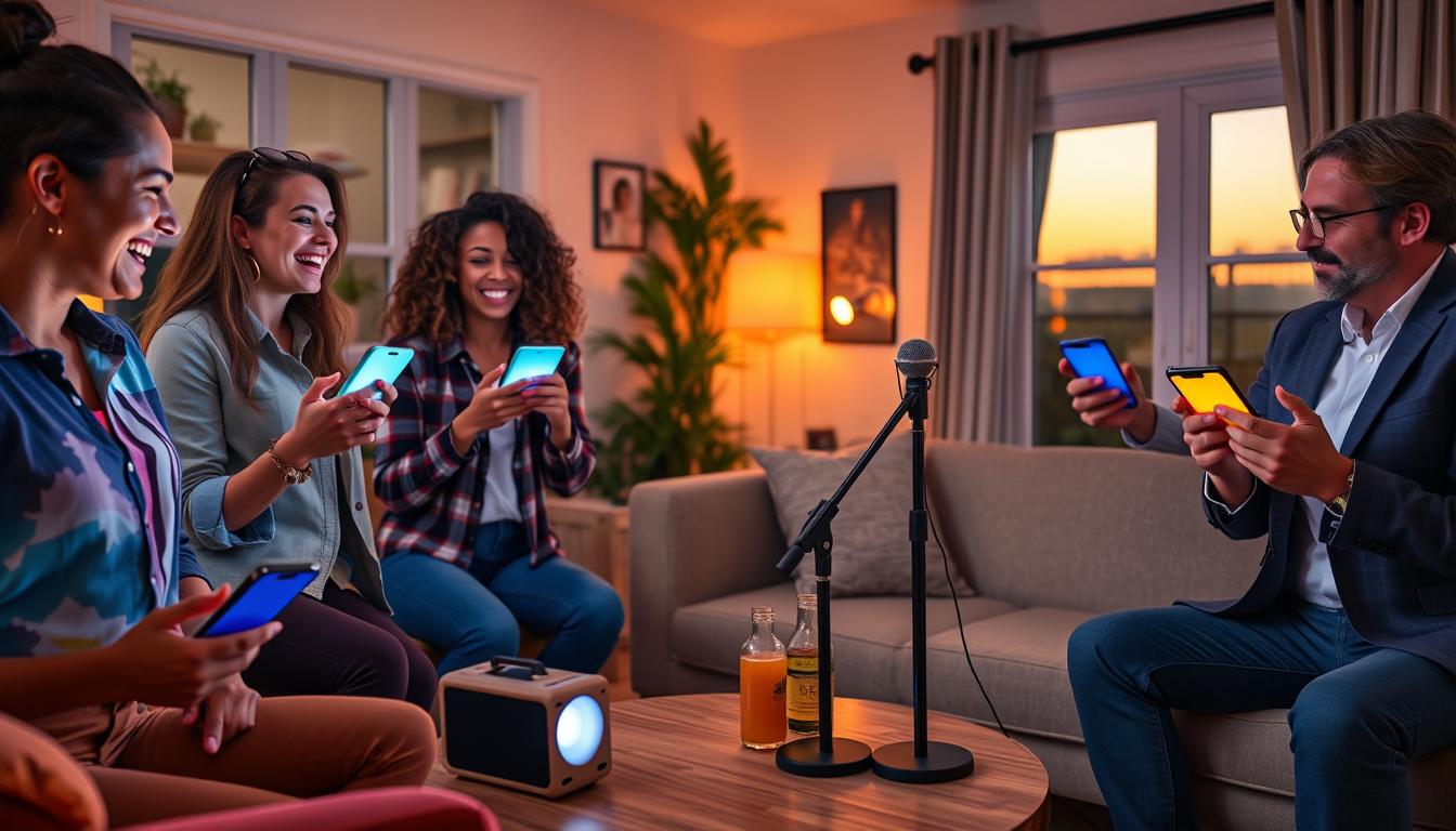 Aplicativos de Karaokê