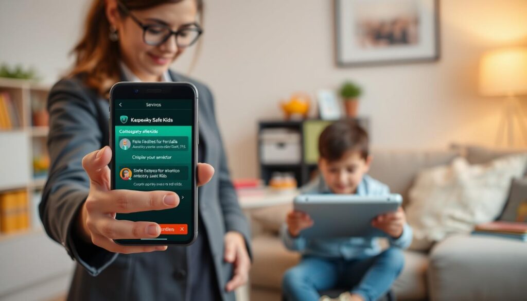 Kaspersky Safe Kids proteção