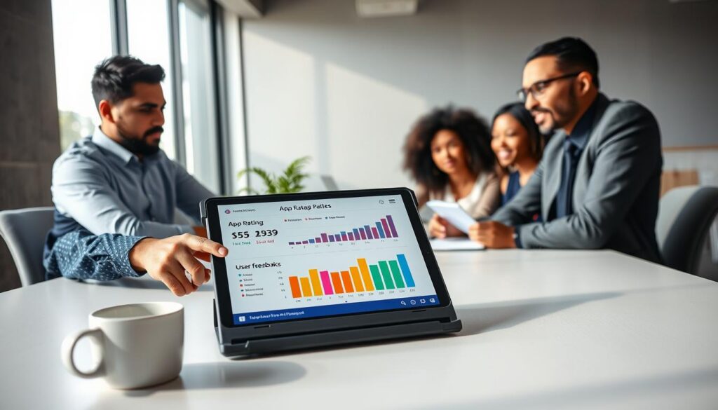 avaliações usuários aplicativos monitoramento