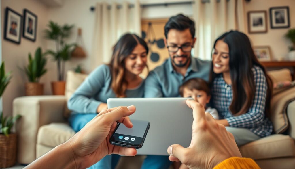 benefícios proteção familiar digital