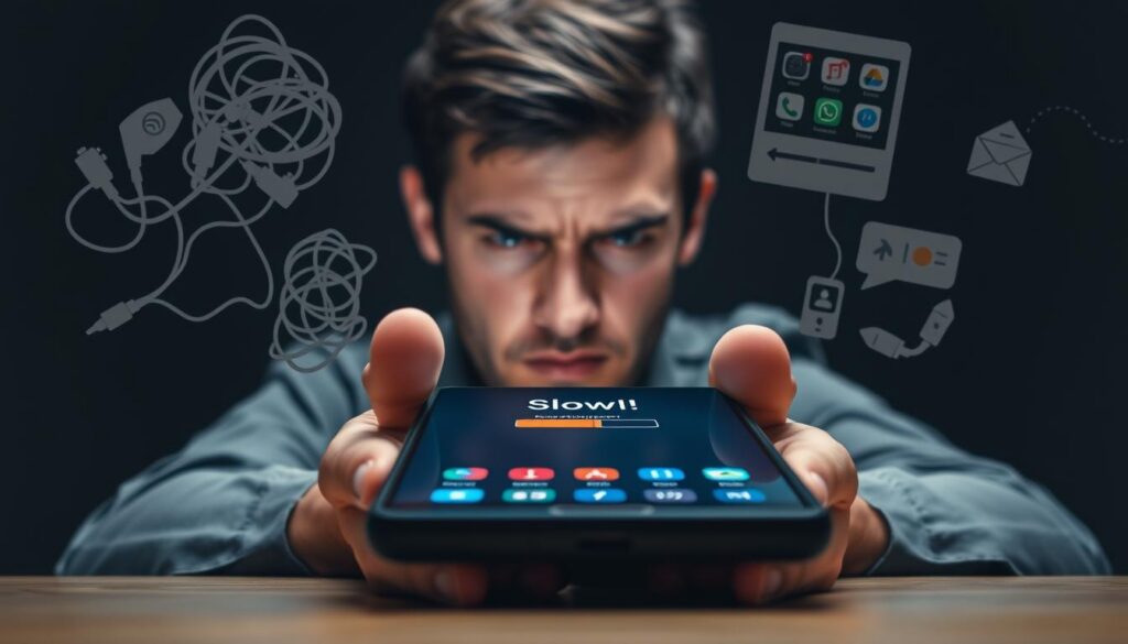 causas da lentidão do celular