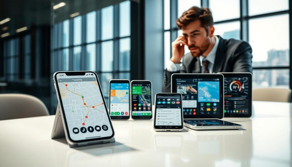 comparativo aplicativos rastreamento