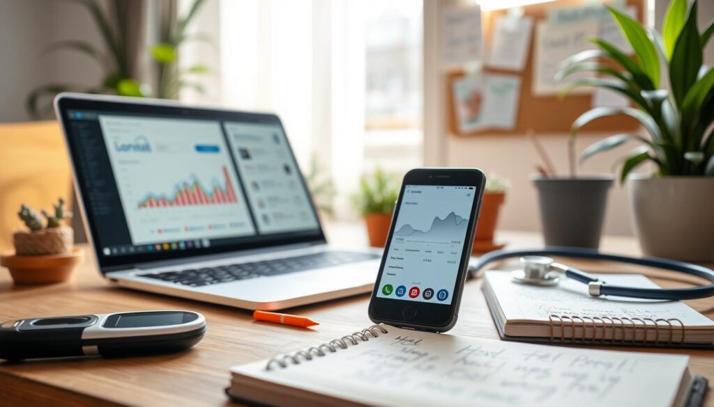 controle glicemia aplicativos