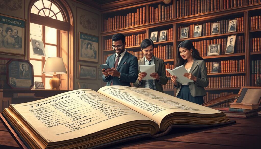 importância dos sobrenomes na história familiar