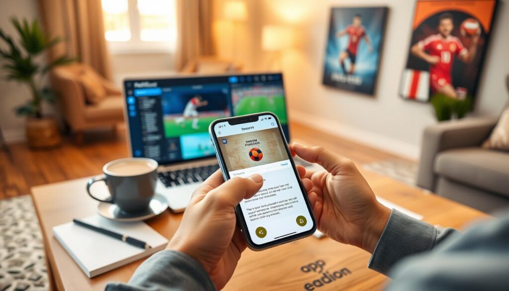 segurança download aplicativos futebol