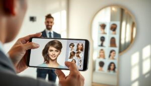 Aplicativos gratuitos de cortes de cabelo masculino e feminino