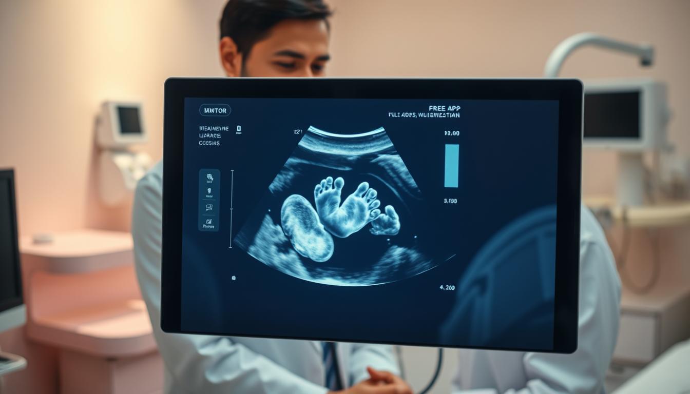 Aplicativos gratuitos para visualização ilustrativa de ultrassom