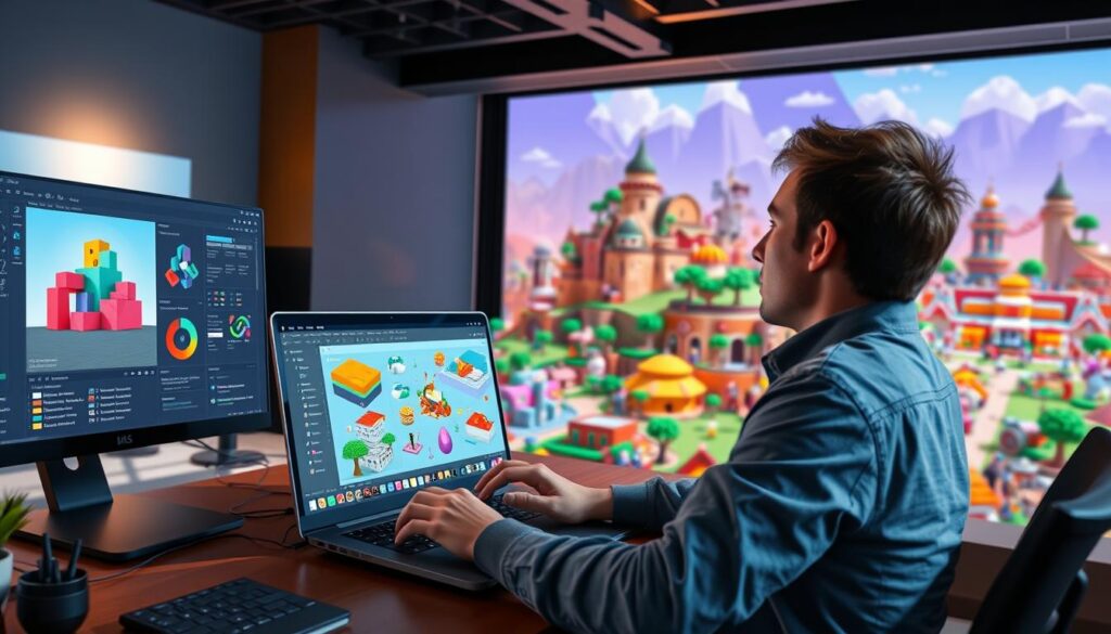 Roblox Studio criação