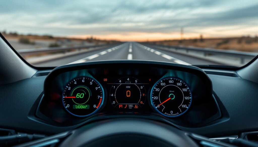 gps speedometer display