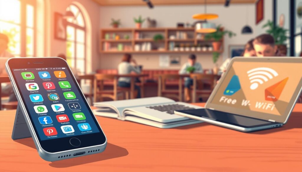 funcionalidades aplicativos wifi App para Encontrar Wi-Fi Gratuito