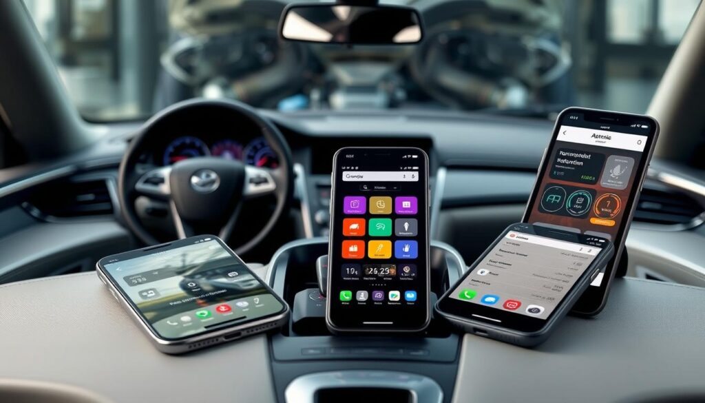 comparativo aplicativos automotivos