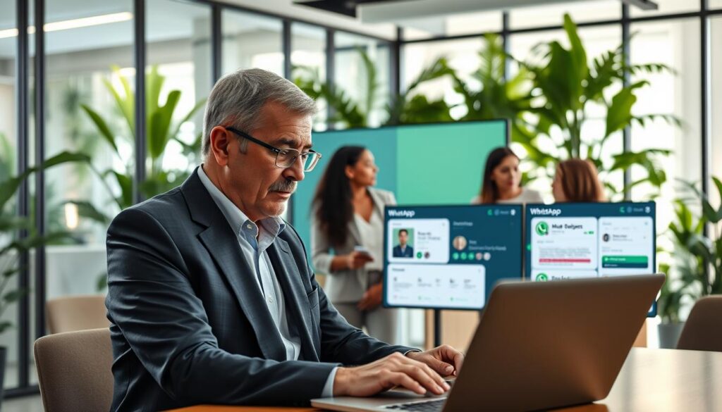 integração whatsapp corporativo