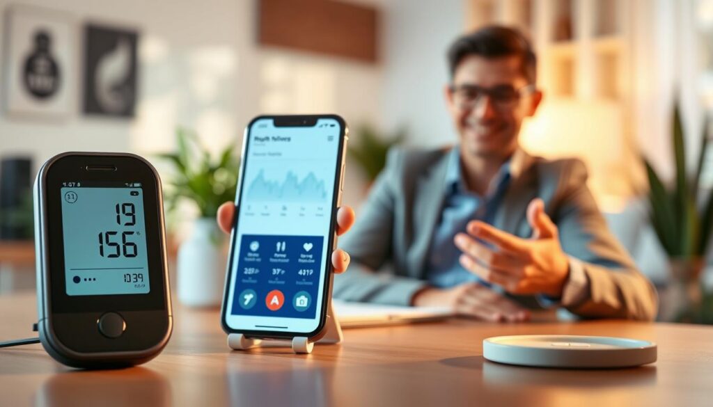 resultados e benefícios do monitoramento digital da glicemia