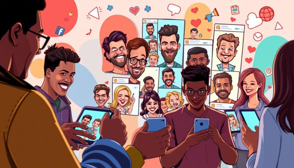 tendências de caricatura nas redes sociais tendências de caricatura nas redes sociais