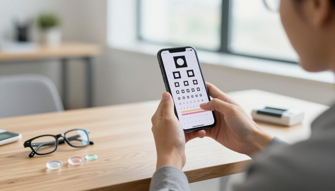 aplicativos de teste de visão