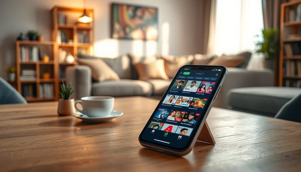 baixar e usar apps de novelas