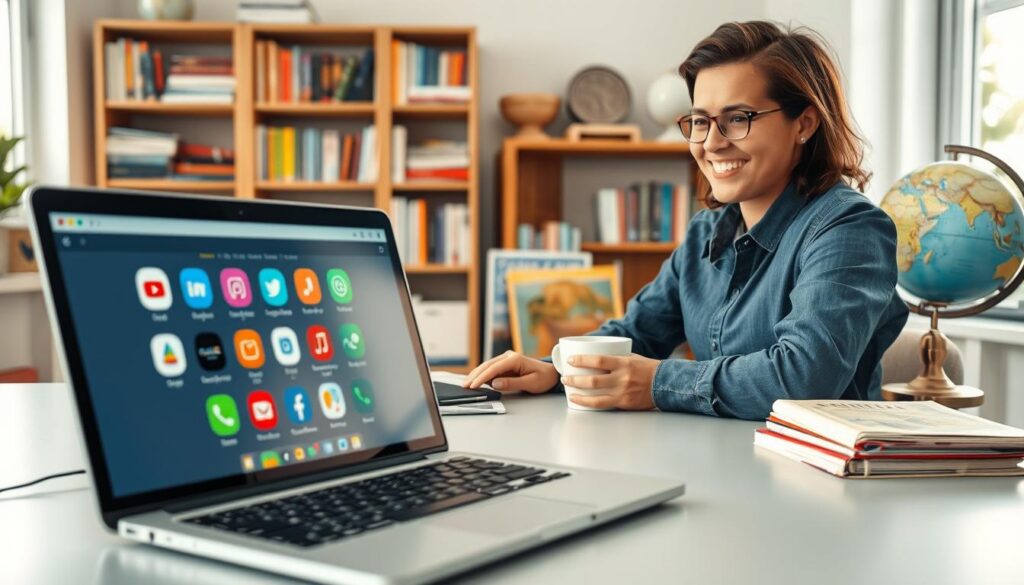 como baixar aplicativos de hospedagem