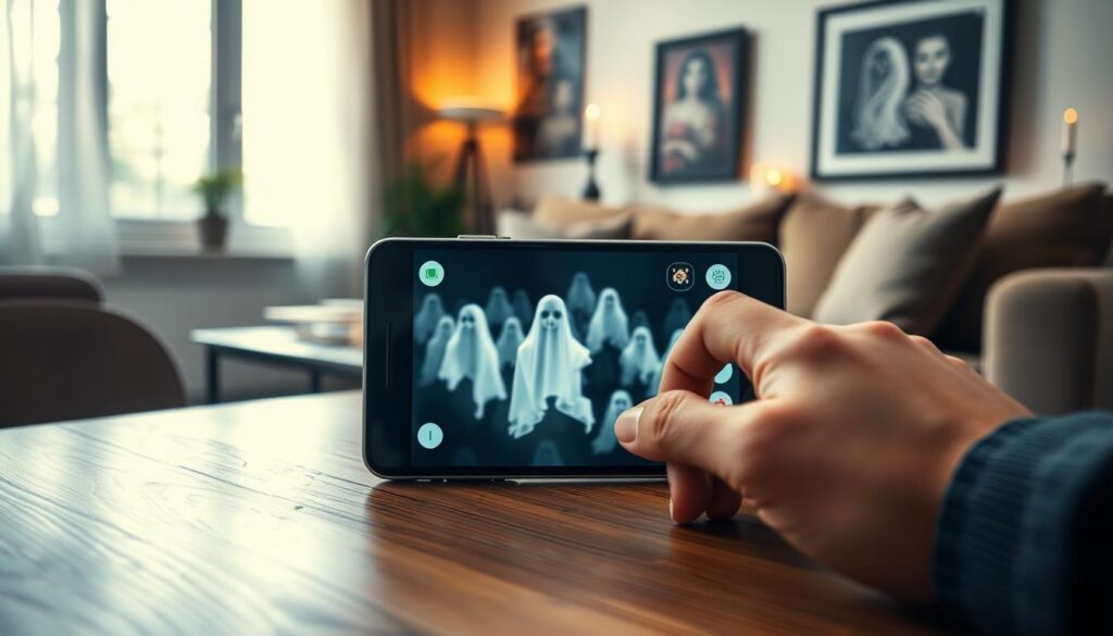 como baixar apps de detecção de fantasmas