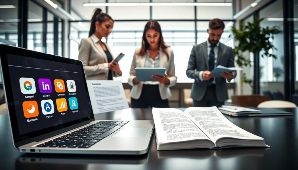 comparação ferramentas de resumo