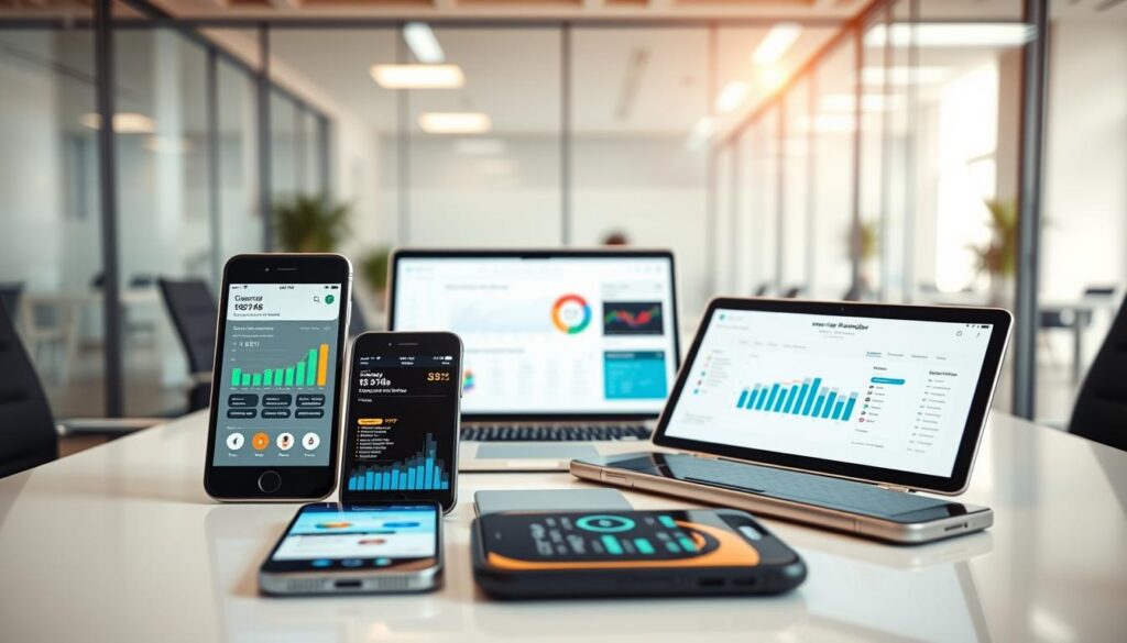 comparativo de performances e usabilidade de aplicativos