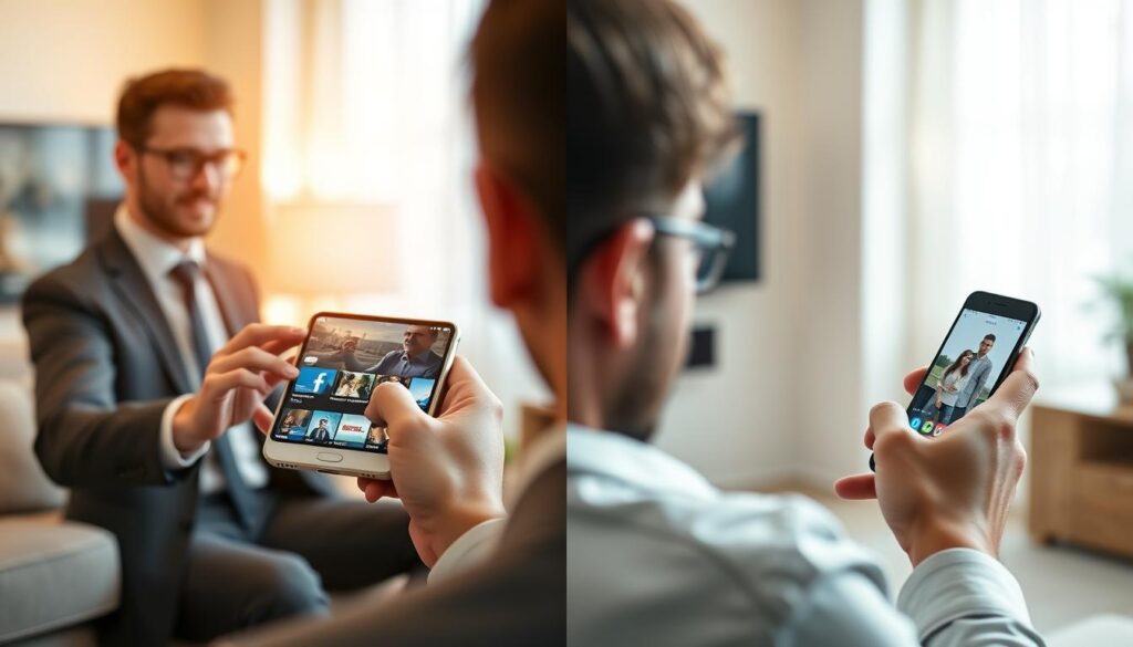 comparativo ios android streaming