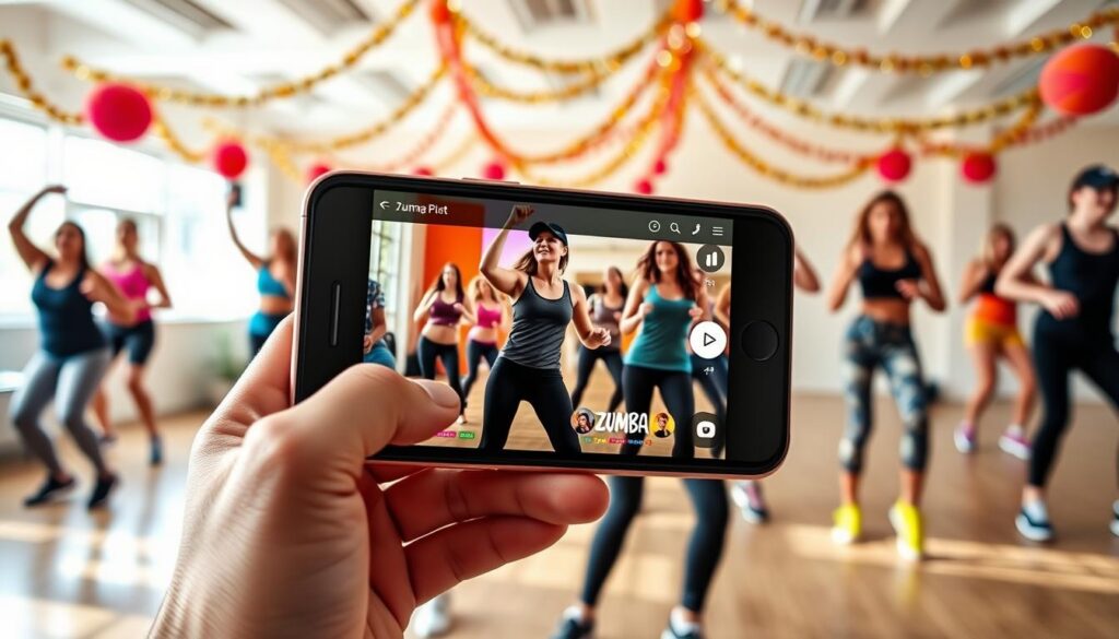 escolher app ideal para Zumba