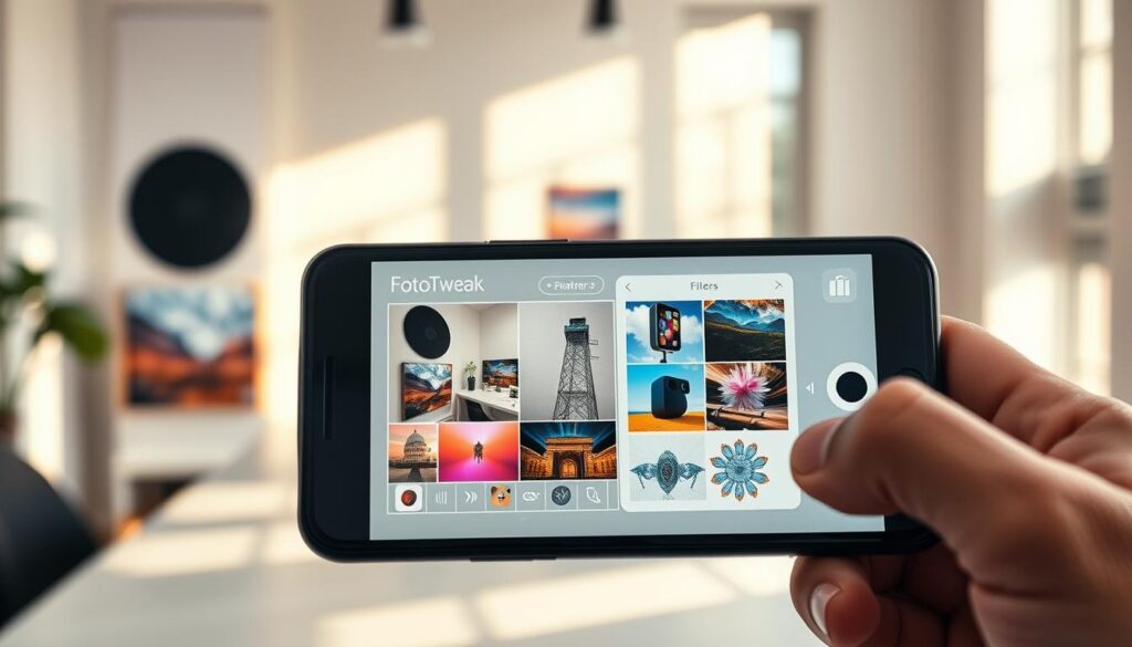 funcionalidades do fototweak gerador de imagens ai