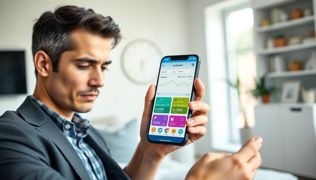 guia passo a passo para utilizar o aplicativo de colesterol