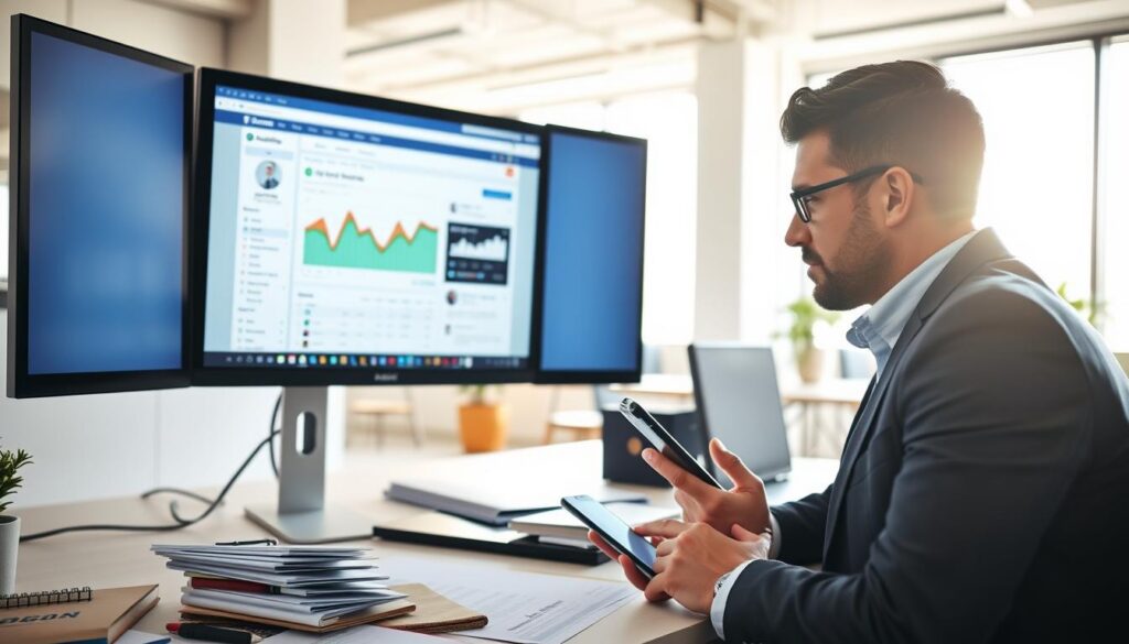 monitoramento visitas facebook