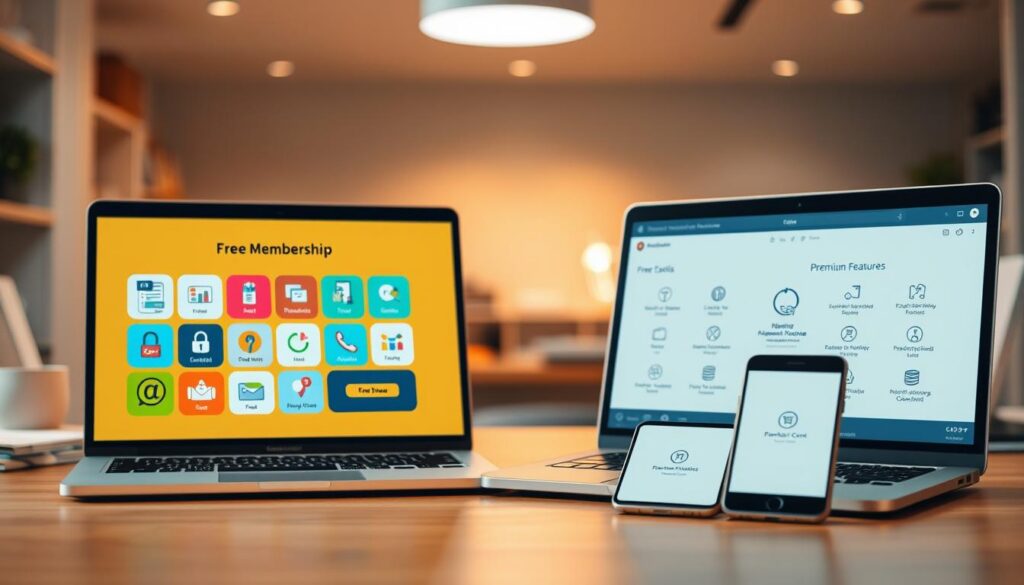 opções gratuitas e versões premium