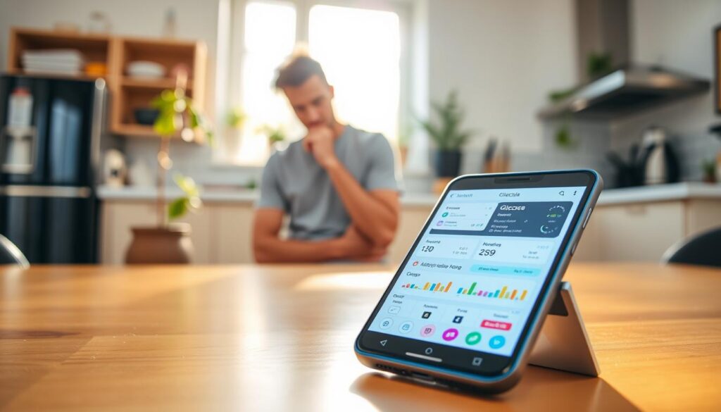 recursos apps glicose