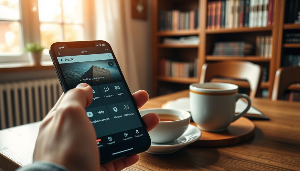 recursos áudio bíblia app