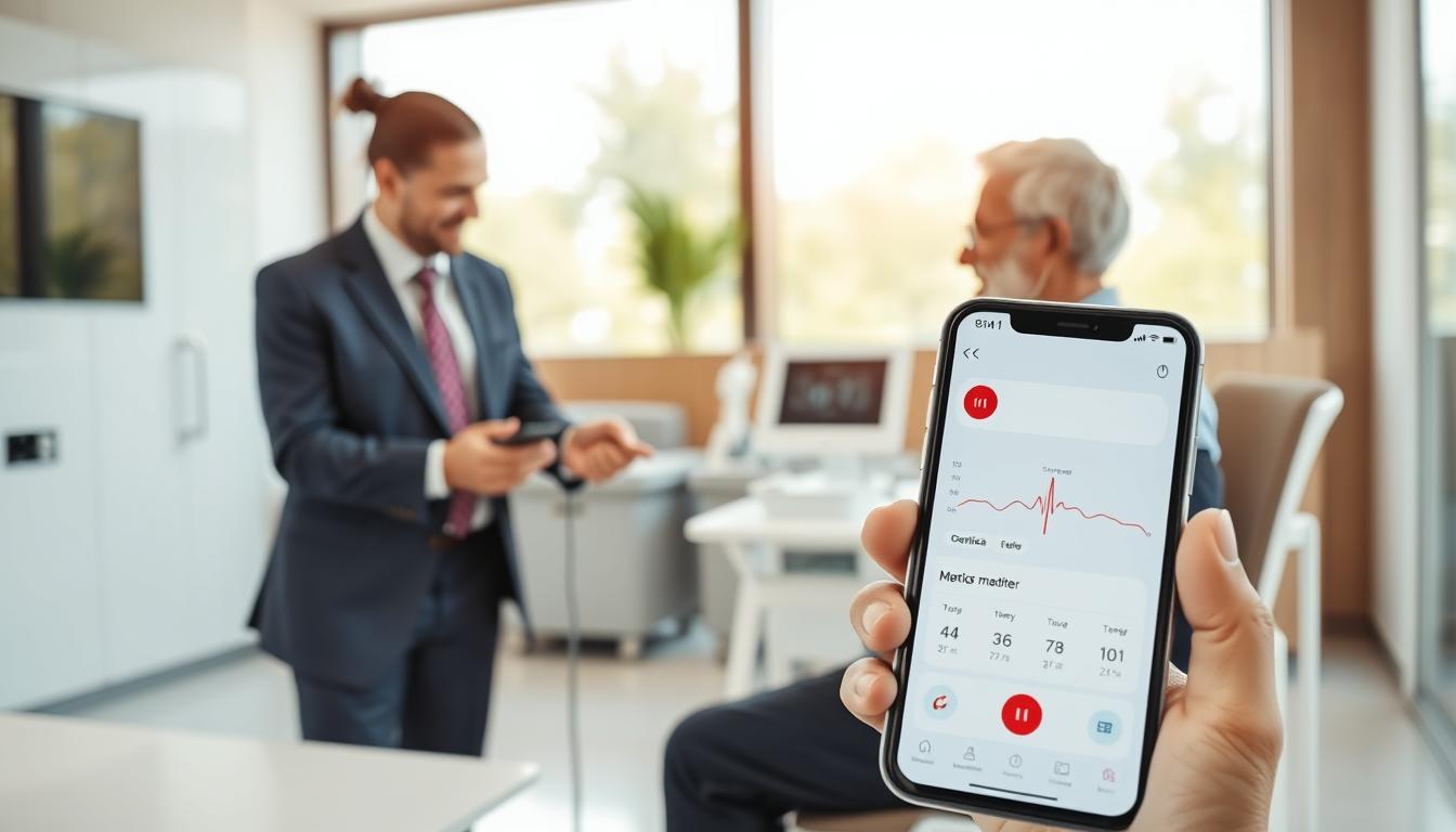 Acompanhe a pressão em tempo real com apps confiáveis