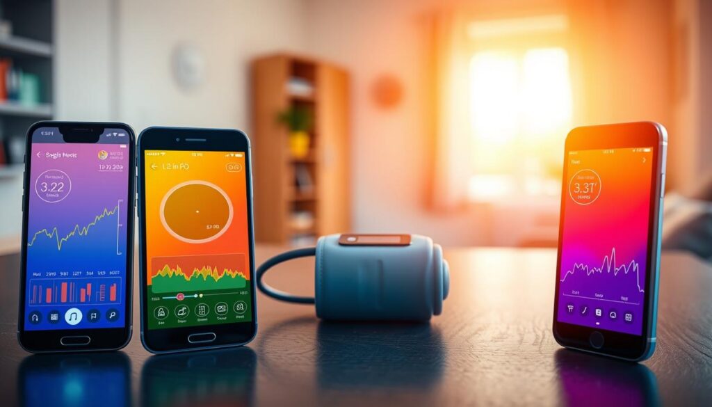 comparação apps pressão arterial