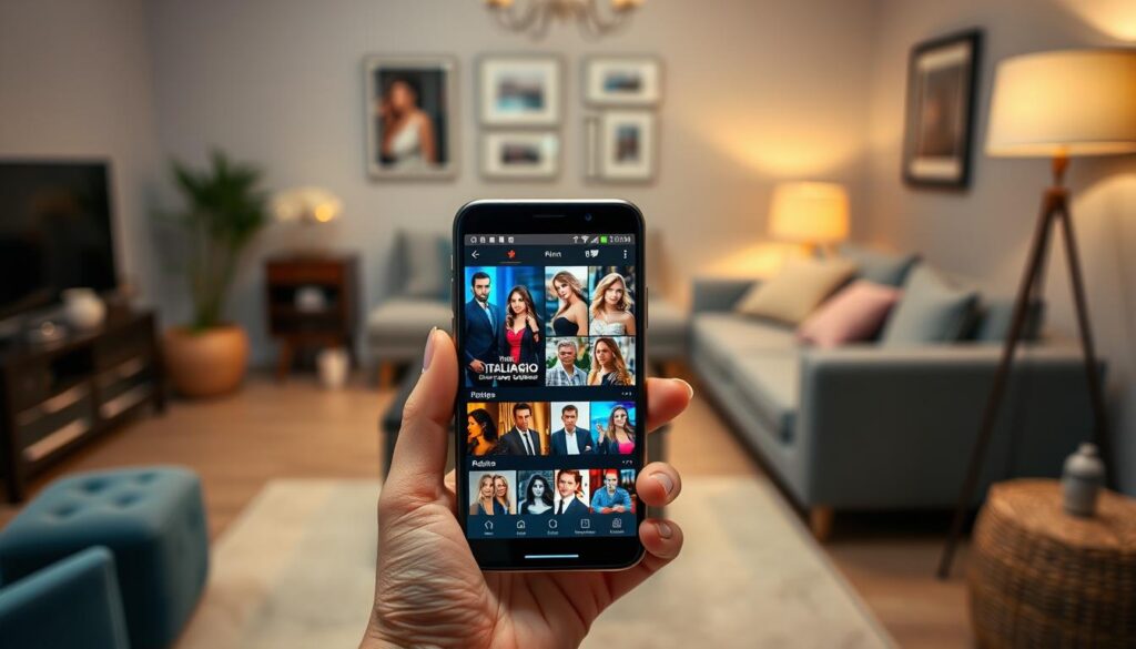 instalar aplicativo para novelas italianas