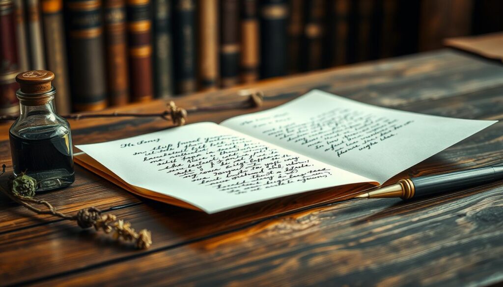 significado emoção mensagens carta